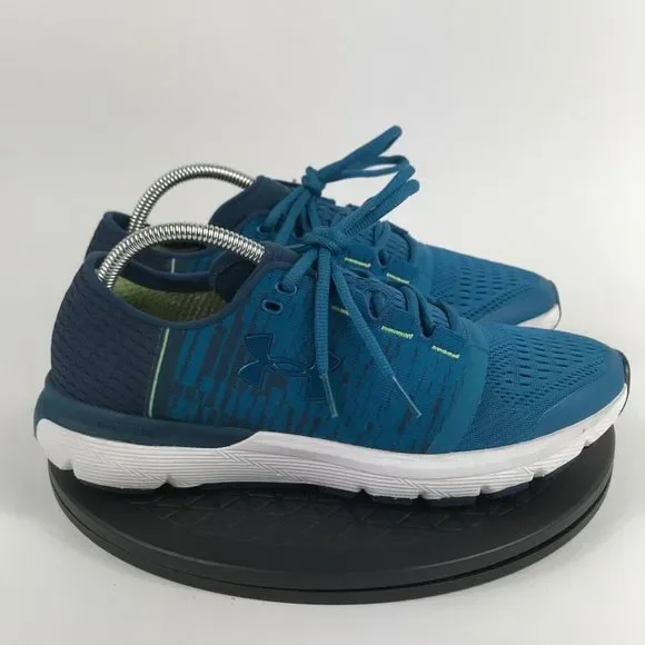 Under Armour Speedform Gemini 3 Blue Running Shoes 1298662-953 Women’s Size 10.5 - Picture 4 of 12